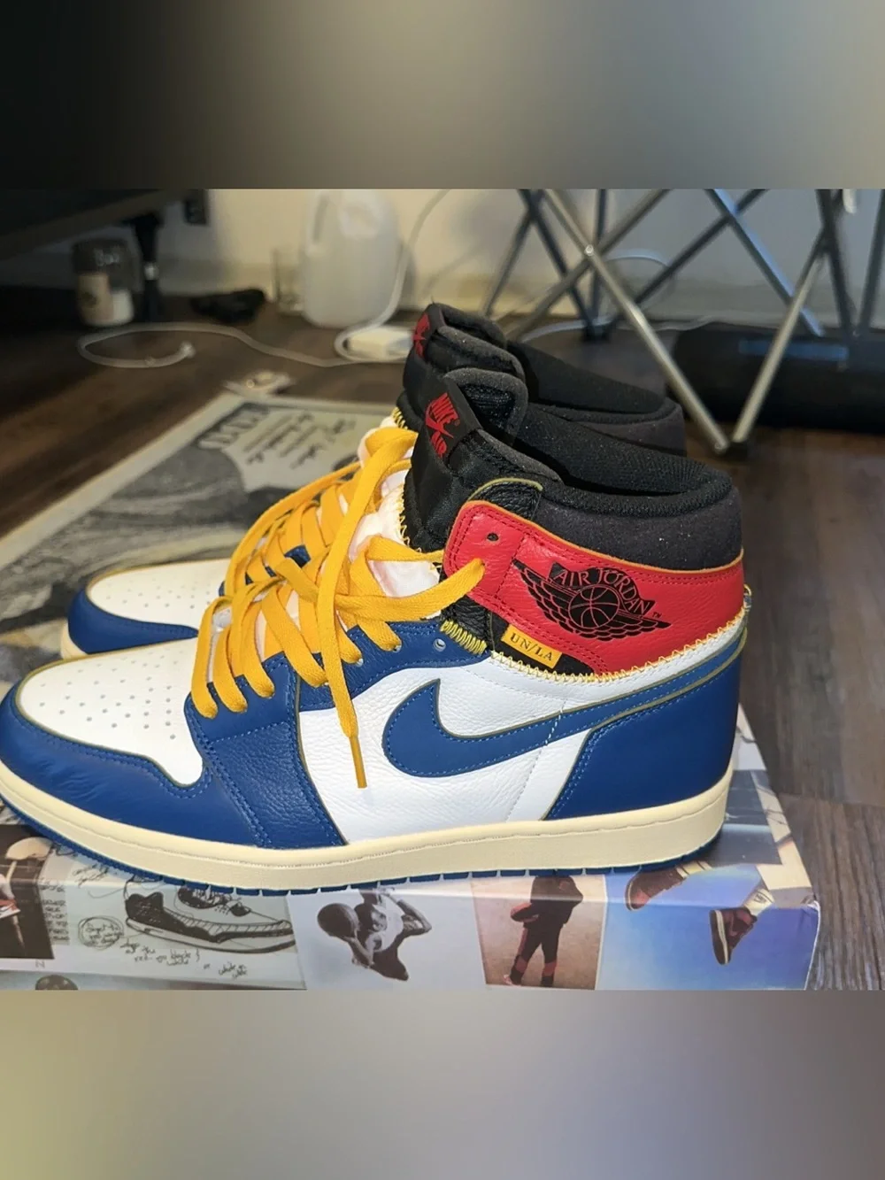 Air Jordan 1 Retro High OG Storm Blue UNION